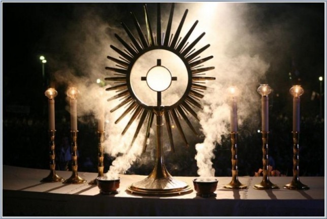 Adoring Christ in the Blessed Sacrament, at the Franciscan Monastery of the Holy Land in America is an experience that will set your heart on fire.