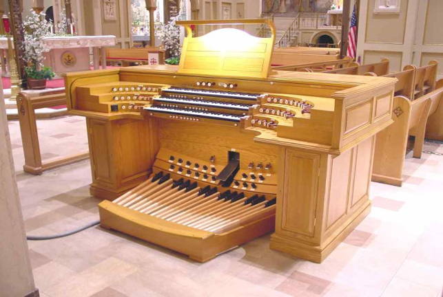Join us each month to enjoy performances on the Franciscan Monastery of the Holy Land’s Lively-Fulcher pipe organ, one of the top organs in the area.